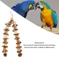 thumbnail image 3 of Bird Chew Toy,  Foraging Toys Easy Installation Bird Hanging Chewing Toys With Convenient Hook Block Chewing Bird Toys For Cockatiel Conure African Grey, 3 of 8
