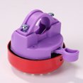 thumbnail image 2 of Ciclismo Timbre de bicicleta para niños Manillar Road MTB Bike Daisy Ring Alarm (Rojo + Púrpura) Likrtyny Para estrenar, 2 of 8