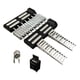 thumbnail image 1 of 1/64 Juego de motor Miniatura DIY Coches Tienda Escena Accesorios Adorno Accesorio Negro, 1 of 7