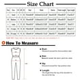 thumbnail image 3 of LYXSSBYX 2 Piece Outfit for Women Women's Fashion Versatile Round Neck Long Sleeve Loose Pants Set, 3 of 3