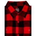 thumbnail image 3 of Wonder Nation Boys Long Sleeve Flannel Shirt, Sizes 4-18 & Husky, 3 of 3