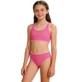 thumbnail image 2 of Girls Swimsuit 2 Piece Quick Dry Bikini Set with Chest Pad Swimming Suit for Girls 9-10 Years, 2 of 7