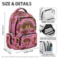 thumbnail image 7 of KUIFORTI Dog Flower Kids School Backpack for Elementary School Students Waterproof Boys Book Bags with Laptop Compartment Comfortable Bookbags, 7 of 7