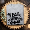 thumbnail image 4 of Jollimate Eat Sleep Game Repeat T-Shirt, Funny Gaming T-shirt, Gamer Gift T-Shirt, Gaming Lifestyle, 4 of 6
