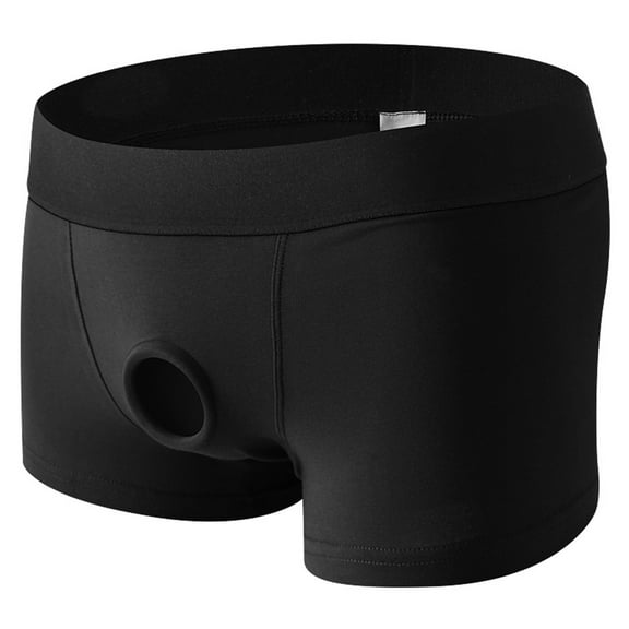 FYEGRE Men's Strap Underwear Strap Panties Strap Strapless Underwear Boxers Briefs for Women Men Strap Underpants Black L