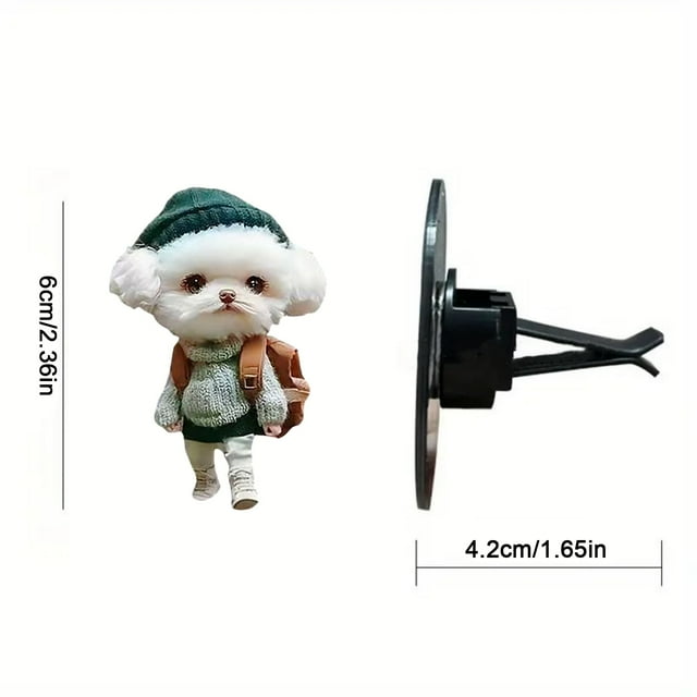 Leodye Car-Mounted Aromatherapy Clip - Mini Interior Decor Accessory