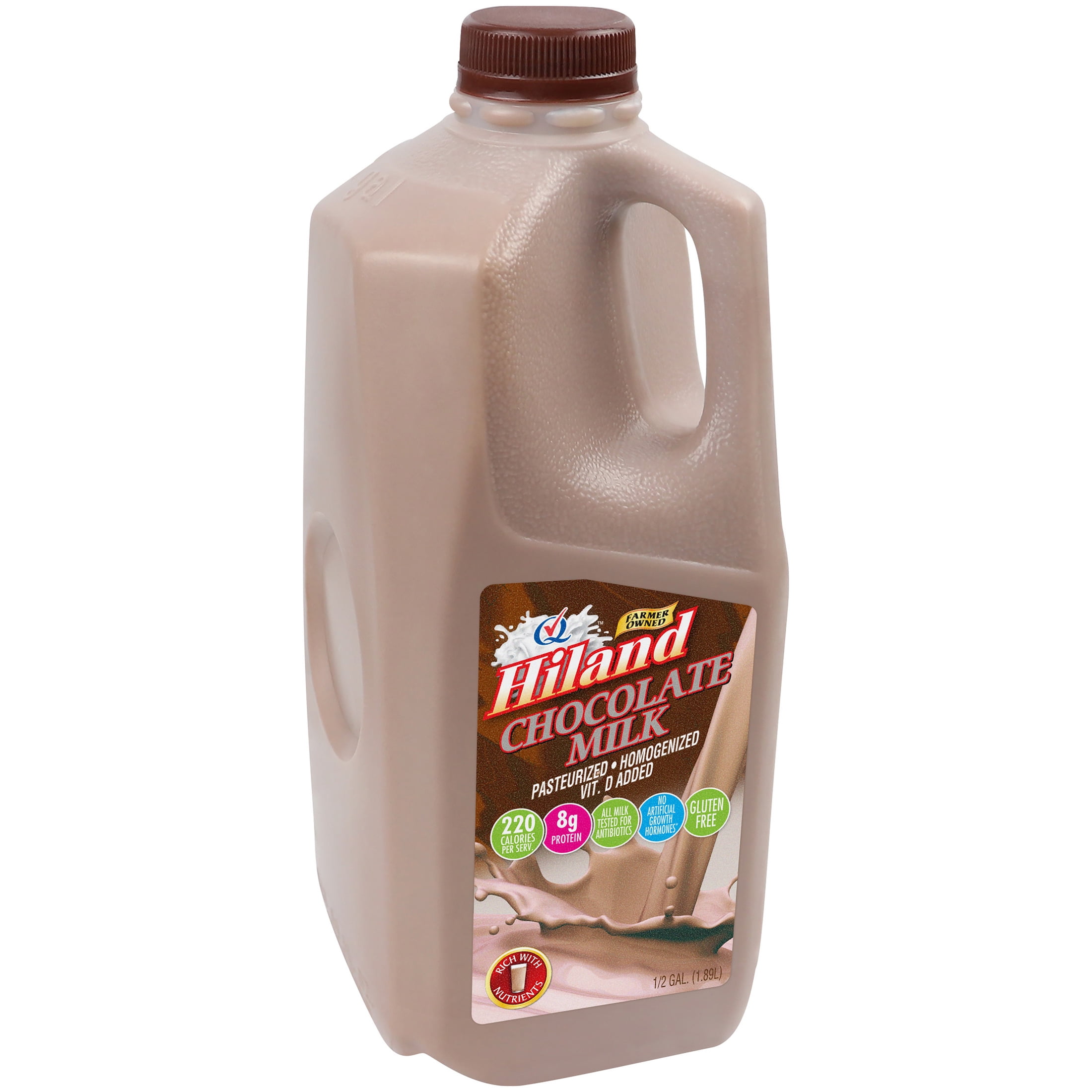 Hiland Premium Chocolate Milk, Half Gallon, 64 fl oz