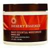 Desert Essence Moisturizer-Daily Essential Jojoba/Aloe 4 oz Cream