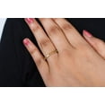 thumbnail image 5 of Citrine Full eternity band Ring Wedding Engagement Matching Band Ring Bridal Ring Gift For Her Women, 5 of 5