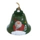 thumbnail image 1 of Advancent Campanas de árbol de Navidad exquisitos colgantes de festival tradicional diseño de escena colgante de Navidad decoración colgante Kits de decoración para fiestas Verde, 1 of 6