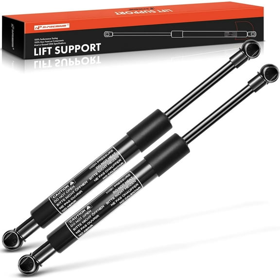 A-Premium Rear Tailgate Lift Supports Struts Compatible with Pontiac G6 2006-2009 Convertible Only 2-Pcs Set