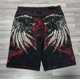 thumbnail image 1 of Pantalones cortos de mezclilla bordados para hombre, ropa de calle Retro, pantalones cortos de baloncesto, moda Y2K, nuevo, 1 of 5