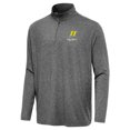 thumbnail image 2 of Men's Antigua  Heather Black Denny Hamlin Hunk Quarter-Zip Top, 2 of 3