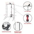 thumbnail image 3 of Sunny Health & Fitness Lat Pull Down Attachment Pulley System for Power Racks – SF-XF9927, 3 of 6