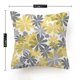 thumbnail image 3 of Clásico estampado jacquard de hojas cuadrado decorativo tiro funda de almohada funda de cojín 18 x 18 pulgadas 4 BLESIY tirar fundas de almohada, 3 of 7