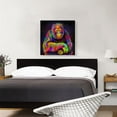 thumbnail image 2 of ARTCANVAS Orangutan Bornean Rainforest Ape Monkey Canvas Art Print - Size: 26" x 26" (0.75" Deep), 2 of 9