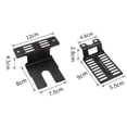 thumbnail image 2 of Barbecue Rack Motor Bracket Set Motor Support Plate Outdoor Barbecue Accessories, 2 of 9
