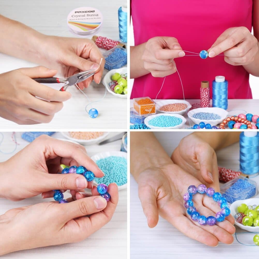 1200Pcs Jewelry Repair Tools Accessories Jewelry pliers Discovery & Beading Thread Suitable for both adults and beginners