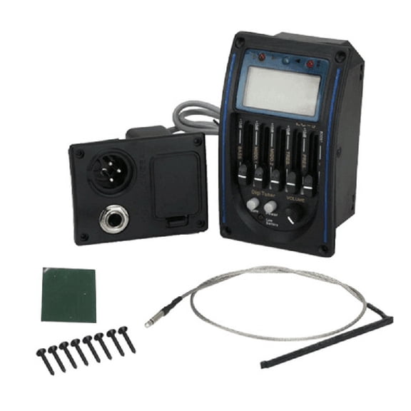 New Arrivals 5-Band Prener LC5 Acoustic Guitar Pickup Preamp EQ Piezo Equalizer