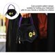 thumbnail image 2 of South Pumpkin Hand Bag for Storage 1Pcs Black Kids Halloween Candy Bag, 2 of 4