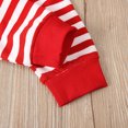 thumbnail image 4 of Emy Dola My First Christmas Romper Outfits For Newborn Baby Boy's Long Sleeve Santa Claus Bodysuit Stripes Pants Set 2-piece Xmas Clothes, 4 of 5