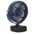 thumbnail image 3 of Ventilador Inalámbrico, ABS, Fácil De Transportar, 2 Velocidades, Ventilador De Batería De Litio De Gran Flujo De Aire, Baterías De 21 V Para Viajes ANGGREK Otros, 3 of 8