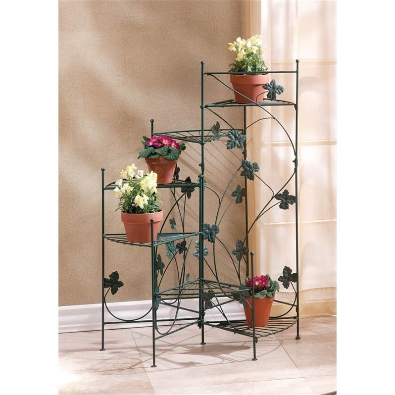 Zingz and Thingz Ivy-Design Staircase Plant Stand by Zingz & Thingz