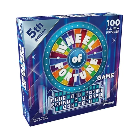 UPC 021853055634 product image for Pressman Wheel of fortune Game: 5Th Edition - Spin the Wheel  Solve a Puzzle  an | upcitemdb.com