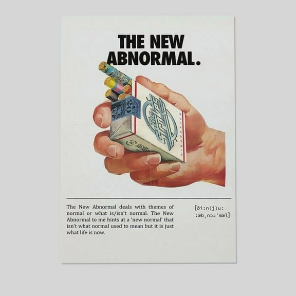 The Strokes The New Abnormal Canvas Poster Bedroom Decoration Landscape Office Retro Style - Size 24''x36'' - Postora