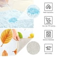 thumbnail image 3 of Yayeee Bath Rug for Bathroom Floor Non Slip Rectangle Fluffy Soft Absorbent Mat, 16"x24", Yellow Leaves, 3 of 7