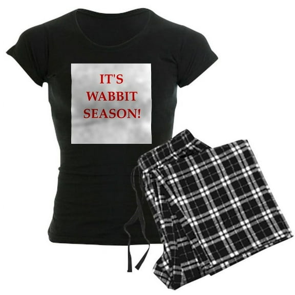 CafePress - Wabbit Season - Women's Dark Pajamas
