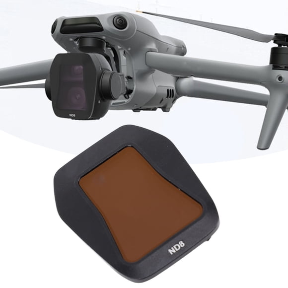 Filtro ND8 Para Drones, Marco De aleación De Aluminio, Filtro De Lente Multifuncional Para Drones, Una Prueba De Polvo Para Actividades Al Aire Libre