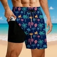 thumbnail image 2 of Product Category Men’s Board Shorts - Style Swim Trunks With Double Layer Mesh For Beach Surfing Adventure, 2 of 4