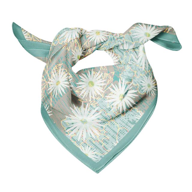 Bimba Womens Square Head Bandanas Summer Neck Wrap Scarf-40 x 40 Inches