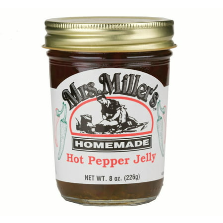 Mrs. Miller's Hot Pepper Jelly 8 oz. (2 Jars) (Best Hot Pepper Jelly Recipe)