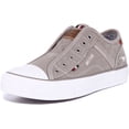 thumbnail image 6 of Mustang 1272-401 Women's Canvas Slip On Casual Sneakers In Grey Size 5.5, 6 of 6