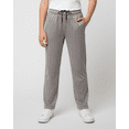 thumbnail image 4 of Real Essentials 3 Pack: Boys' Mesh Open Bottom Active Sweatpants with Pockets & Drawstring, 4 of 7