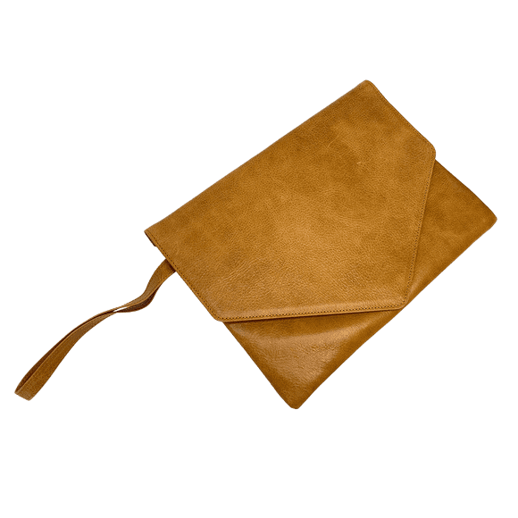 Sobaquera de Cuero Natural DAJU