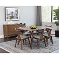 thumbnail image 4 of Sunpan Azai 25.5" Modern Faux Leather Counter Stool in Dillon Snow/White, 4 of 5