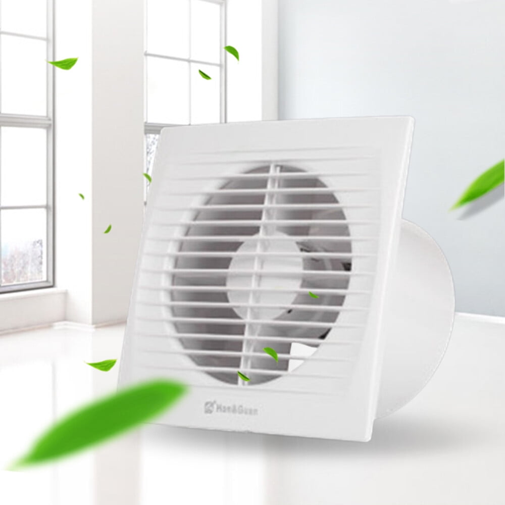 6'' Extractor Exhaust Fan Ventilation Blower Kitchen Bathroom Window Wall Mount White for Workshops