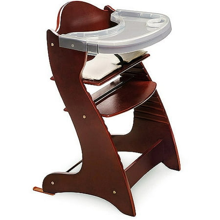Badger Basket - Wooden High Chair, Cherry