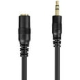 thumbnail image 2 of Movo Photo MC20 3.5mm TRS Female to Male Audio Extension Cable, 20', 2 of 3