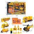 thumbnail image 2 of Godderr Kids Toys 12PCS Traffic City Toy Car, Toddler Inertia Traffic Model Car, Toddler Toy Model, 2 of 7