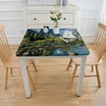 thumbnail image 3 of HAOXIT Tablecloth, Fluffy Clouds National Park USA , Dining Room Kitchen Rectangular Table Cover 54''x54'', 3 of 7