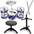 thumbnail image 3 of Drum Set for Kids Jazz Drum Kit para Drum Drum Set con Percusiones de Percusiones Musicales Set de batería, 3 of 8