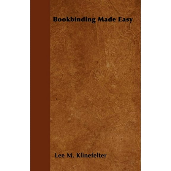 Bookbinding Made Easy (Paperback)