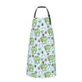 thumbnail image 2 of Picia Cute Floral Frog Waterproof Apron for Unisex Adult - Adjustable Bib Apron with Pockets, Ideal for Cooking, Gardening, Painting, and Household Chores, 2 of 9