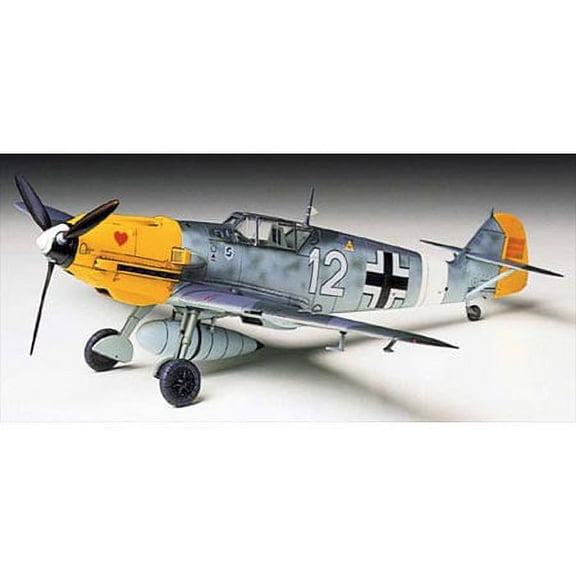 Tamiya USA TAM60755 1/72 Messerschmitt Bf109 E-4/7 TROP