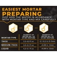 thumbnail image 4 of GIRtech Refractory Cement Dry Mix Mortar 10 LB 3110 Degree °F High Temp Heat Resistant Mortar for Repairing & Masonry, Fire Brick Lining Fire Pit, Fireplace, Kiln, Furnace, Forge, 4 of 6