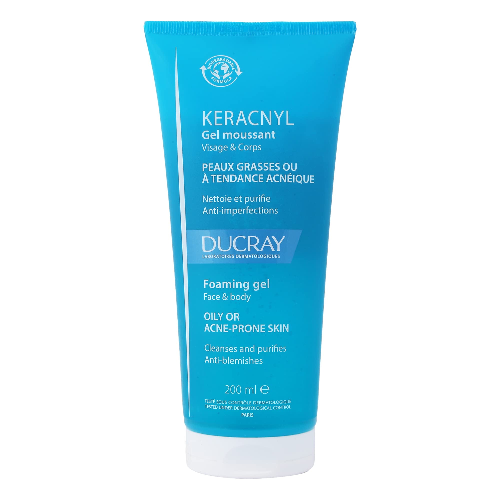 Ducray Keracnyl Foaming Gel AcneProne Skin 200ml